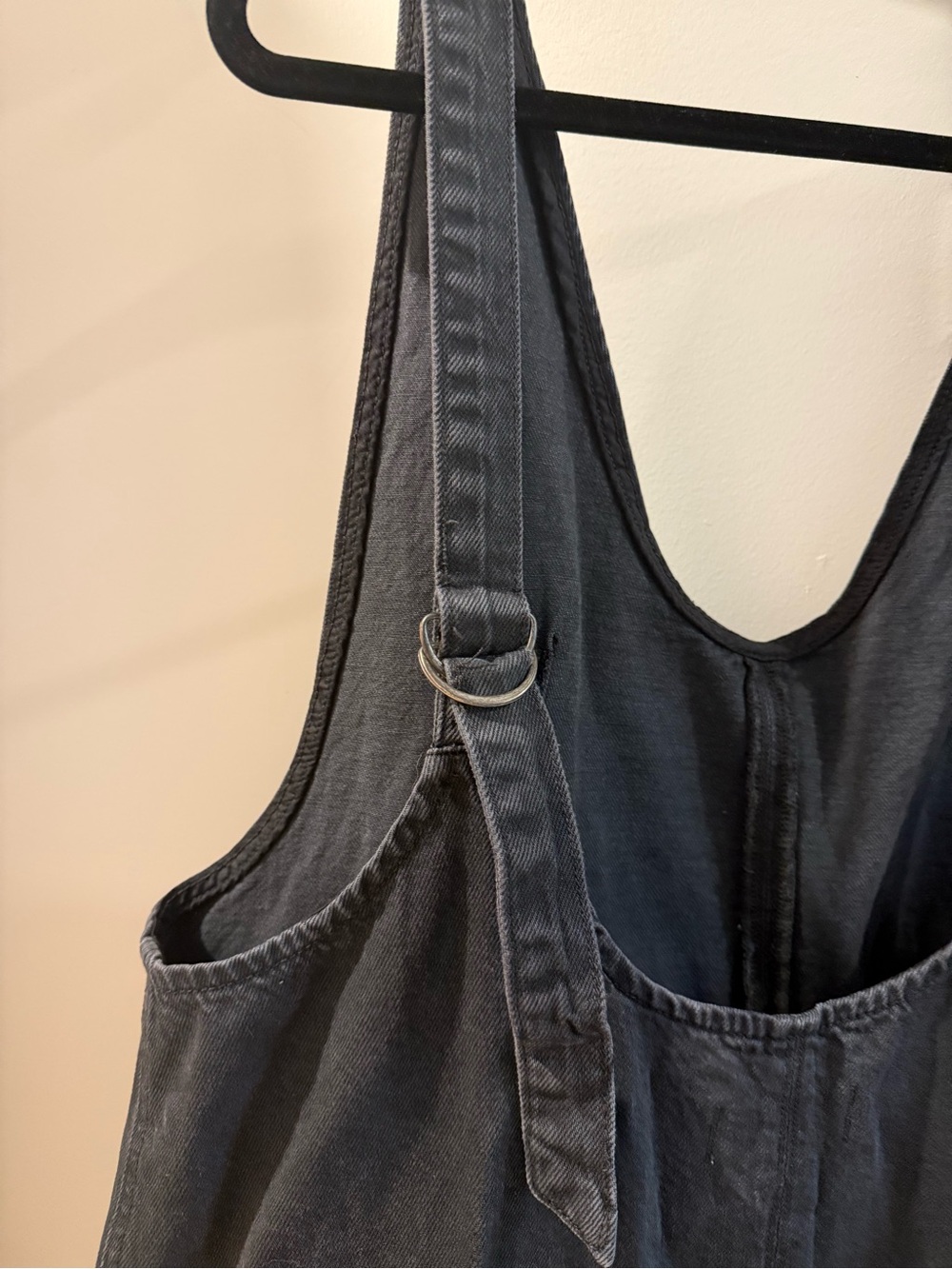 We The Free Dark Gray Scoop Neck Sleeveless Romper - Picture 4 of 8